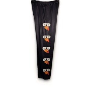 Thanksgiving Turkey Sunglasses Leggings Women XXL Black Novelty Fall